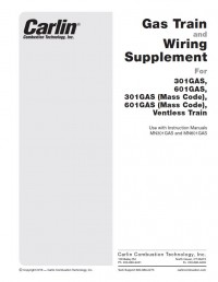 301GAS/601GAS Gas Train Wiring Supplement
