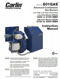 801GAS Instruction Manual