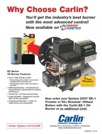 EZ Series Oil Burners for Energy Kinetics