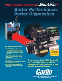 EZ-Oil Series on Slant/ Fin Boilers